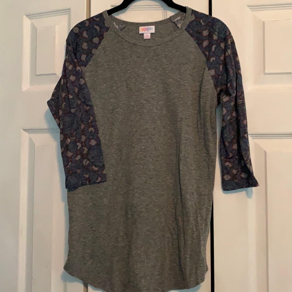 LuLaRoe Stained Glass Roses Randy size S